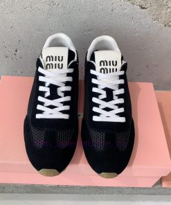 Miu Miu's New Retro German Training Shoes Can Be Paired With Minimalist Retro And Artistic Styl 5hbcob0f