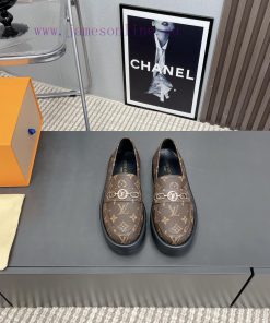 Top TierL Lv Brand 2024 Vs Autumn New Casual Shoe SeriesThick Soled Casual Single ShoesOriginal ybh0sruu