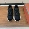 Loro Piana Men's Casual Sports Shoes Are Simple And Stylish With A Cow Suede Patchwork Sheepski tnzagwnw