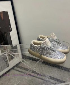 Long Term Production Of Goods Order InquirySilver Bag And Bread Shoes With Top-notch Fur Low En u5pa064r