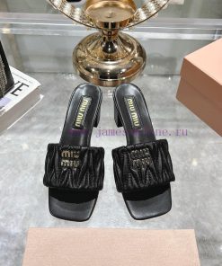 25Miumi * Spring/Summer New Sheepskin Sandals And Slippers Top Zp Development Original Edition 4bncaq14