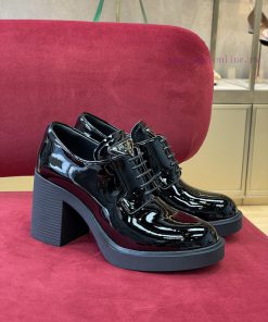 𝐏𝐑𝐀𝐃𝐀 Top Tier Heavyweight Launches The Latest Thick Soled Loafers Series Which Has Flooded Var 56c16izf