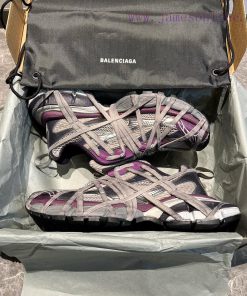 Top Balenciaga Balenciaga Strap 3xl Spider Man ️ Web Old Strap Low Top Dad Shoes Purple ️ The A sf7ee236