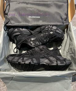 Top Balenciaga Balenciaga Strap 3xl Spider Man ️ Web Old Strap Low Top Dad Shoes Black ️ The Ap n50ega5o