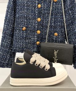 Rick Owens Classic Autumn/Winter New Product Low Top Coarse Lace Bread Shoes Casual ShoesOrigin x2nqtj5f