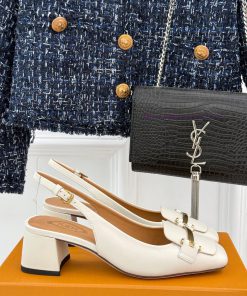 TOD's Classic Coarse Heel Back Empty SandalsOriginal Customized Calf Leather UpperThe Inner Foo 2x6ykhte