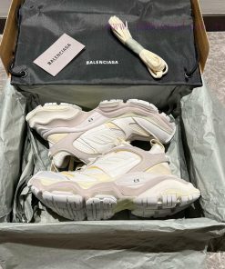 Top Balenciaga Cargo White Grey ️ This Shoe Features A Popular Silhouette Design In Recent Year cl6jupjh