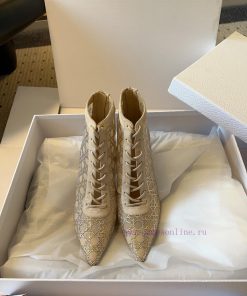 Top QualityDior CD Dior 25ss Spring/Summer Sparkling Star River Collection New High Heel BootsT g2i742i6