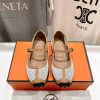 Hermes/Hermes Hermes 25ss New Mesh Mary Jane Casual Shoes Running ShoesClassic Sports Style+mes 25h6754y