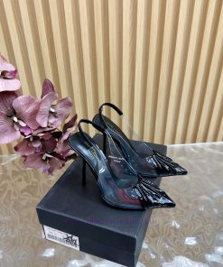 YSL Saint Laurent - SS2025 Early Spring New Summer New Product Fashion High Heel Sandals——————— v4552357