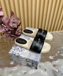 Dior 25ss Early Spring Dior Classic Hollowed Out Fisherman Slippers———————————This Dior Granvil qqd35fgj