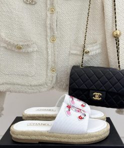 Chanel | Chanel 25P Spring/Summer New ProductsDouble C Hemp Rope Bottom Fisherman SlippersI Loo 3uk4lijf