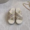 Chanel's New Denim Woven Slippers Are Classic And Versatile With A Very Comfortable Foot Feel T dvbe0djd