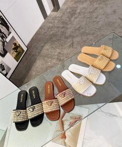 25ss Prada's Popular Product Is Ahead Of The Classic Triangle Logo Series With Pure Manual Wove duz9id97