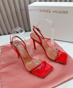Amina Simple Style Bright Color Matching Customized Shining Brightly Fashionable High Heels The j9115dxq