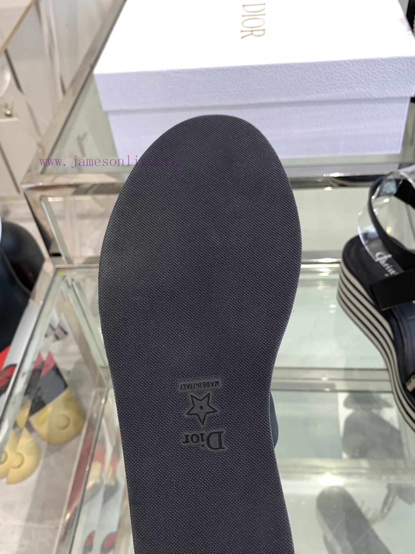 Dior 25ss Spring/Summer New IVIETA DWAY Flat Flat One Word Slippers SandalsOriginal Development 60psjogv - Image 5
