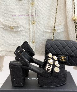 Chanel | Chanel 25P Spring/Summer New ProductsFashion Double C Jewelry Waterproof Platform High shwobw7e