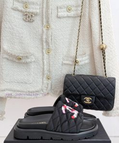Chanel | Chanel 25P Spring/Summer New ProductsLing Ge Big Double C Thick Bottom Lazy SlippersFa 3w8s5bos