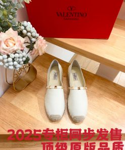 Valentino Garavani/Valentino Rapa Lychee Pattern Cow Leather Thick Bottom Willow Ding New Fishe 7u53e570