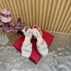 Miumiu 25s Spring/Summer New Product Waterproof Platform Thick Heel Sandals Heel Set With Spark gemdytsk