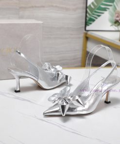 Jimmy Choo Jay Chou Staz Pointed Bow M ü Ller High HeelsThe Staz Sling Back 70 Series Open Heel 2th3btwo