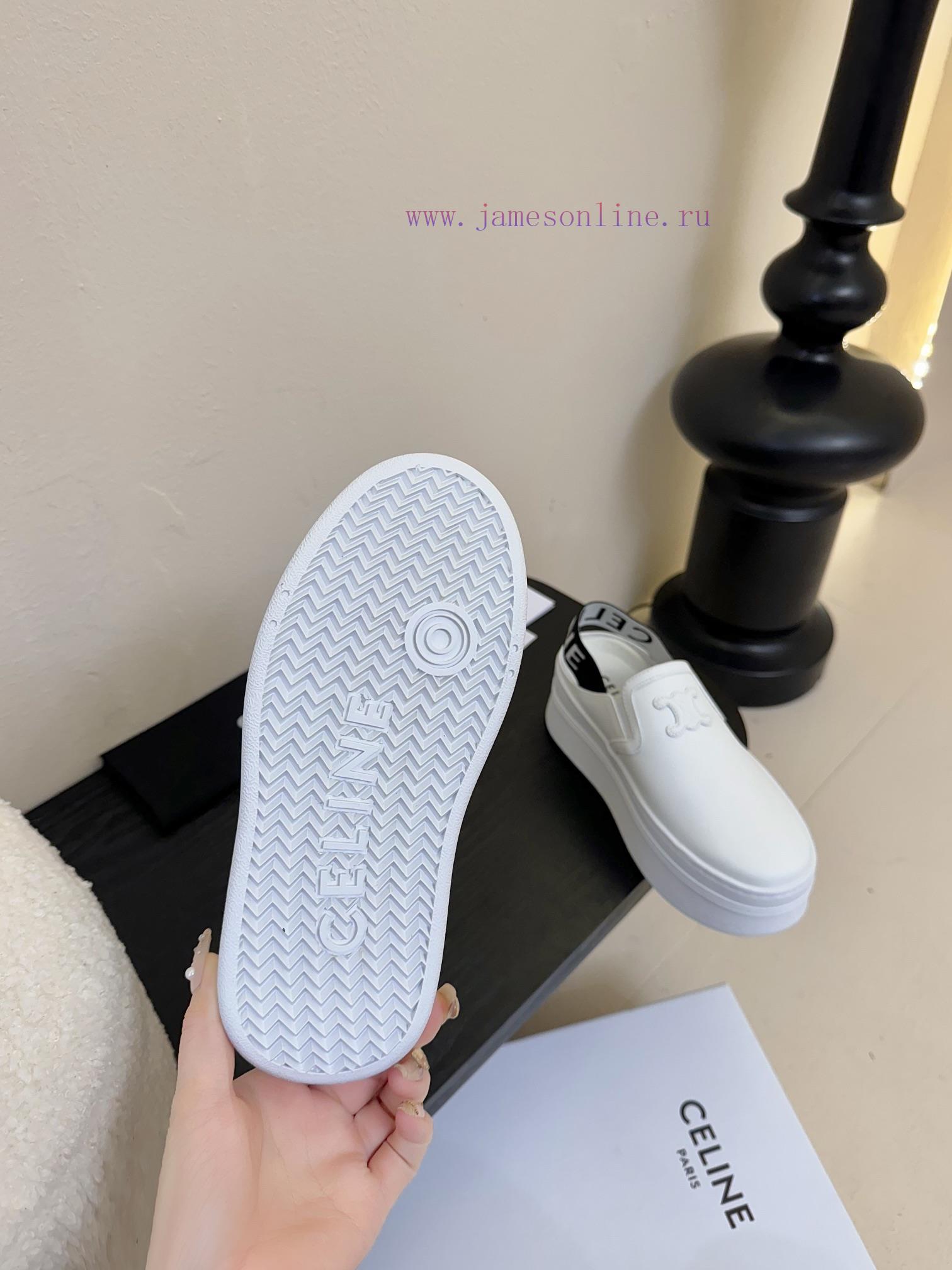 CELINE Spring And Summer Thick Soled White Shoes With A Light Luxury Style Are Popular Among Ce a4586ad4 - Image 10