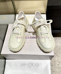 The New Jimmy Zhou JIMMY CHOO Is Released Featuring The Original Large Soled Casual White Shoes ps59qfmx