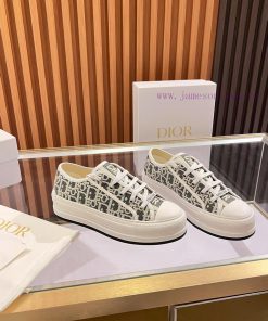 In 2025 Walk 'n' Dior Embroidered Mid Top Casual Shoes Will Be NewOn The Fashion Stage Dior Emb 1hpeqn2m