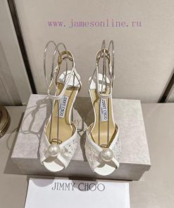 Jimmy Coo Is A Simple Elegant And Fashionable Pair Of SandalsOne Button High-heeled Sandals Sim hvz02lb9