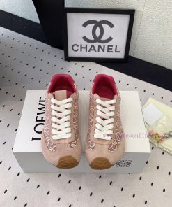 Loewe's New Couple Casual Shoes Top Of The Line New Color Scheme Retro Series Running Shoes Lig 2ni88jel