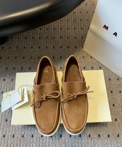 Top Quality Men+10Marn * 25ss's Newly Released Le Fu Shoes | Red Bean Sheng Nan Guo 🫘Marni's Ne 67i21gv8