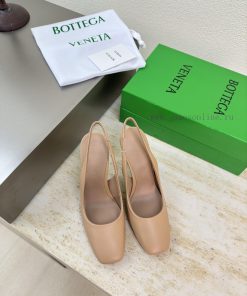 Bottega Veneta2025ss New Product Hot Shot Summer Baotou High Heels Women's Knot Cool Dragging W 8ko303d0