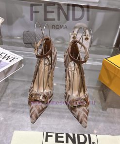 𝐅𝐄𝐍𝐃𝐈 | Fendi 2025 Runway New Single Shoes━━━━━ FENDI━━━━━Fendi's Latest Popular Metal Strap Si o1j6x8tg