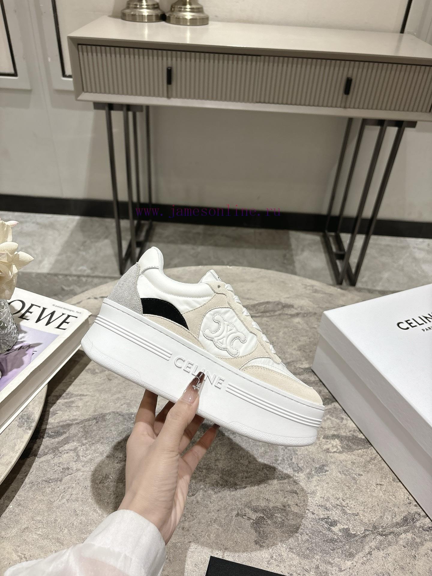 CELINE RUNNER Sneakers With CELINE Logo On Tongue And BackThe CELINE Logo Is Embossed On The Ba v93ykfjr - Image 2