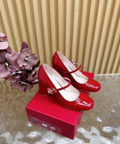 Rover Vivier/RV Diamond Buckle Mary Jane Single Shoes——————————This Princess's Mary Jane Is Ver i7dk2ghe