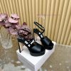 Jimmy Choo 2025 Early Spring New High Heel Water Platform Empty Sandals—————————————Low Profile 76vpehuh