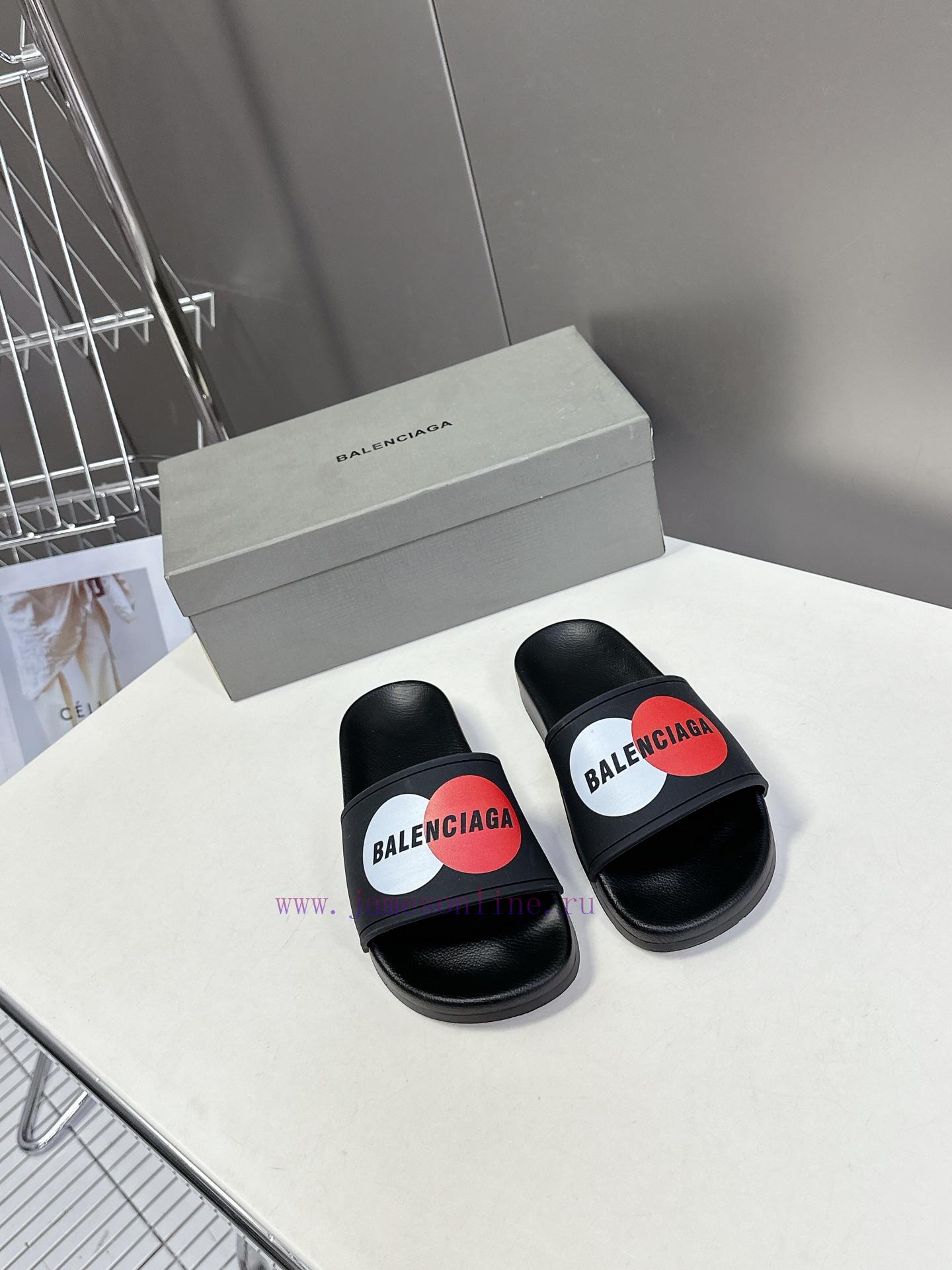 Balenciaga's Latest Couple's Slippers For Spring And SummerShoe Upper Film Printing Process Var w21chufa - Image 2