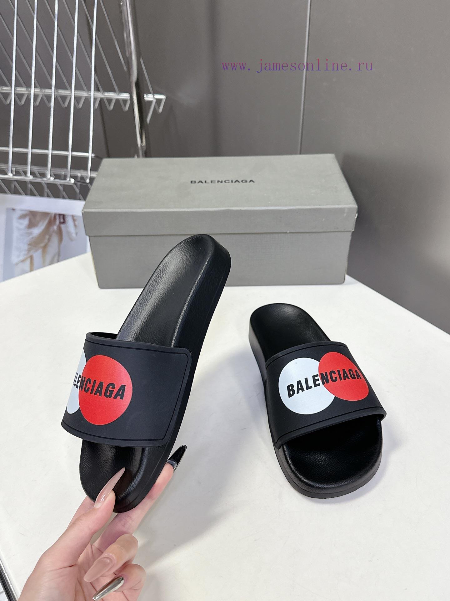 Balenciaga's Latest Couple's Slippers For Spring And SummerShoe Upper Film Printing Process Var w21chufa - Image 5