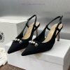 Dior 2025 Spring/Summer Haute Couture Collection New Paris Low Heel Pointed Women's Shoes CD Le a25hrzvi