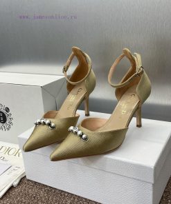 Dior 2025 Spring/Summer Haute Couture Collection New Paris Low Heel Pointed Women's Shoes CD Le onphtj3j