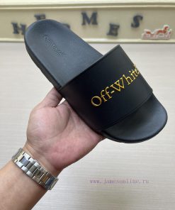 The New OFF White Fashionable Men's And Women's Slippers Are Very Lightweight And Comfortable T 585sgnbs