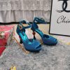 New Top DG2025 New Luxury Rose Heel SandalsPerfect Attention To DetailFoot Pad Sheepskin With D o7zlhxw0