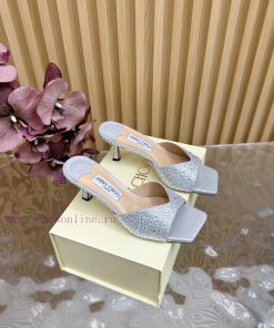 2025SSJIMMY CHOO Dinner High Heel Sandals/Single Shoes——————————Top TierThe Australian Pointed 8nolb3dy