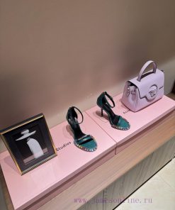 The MostDolce&Gabbana Exquisite Glass Crystal Decorative Diamond BuckleDecorative High HeelsWit 6z1r3dfv