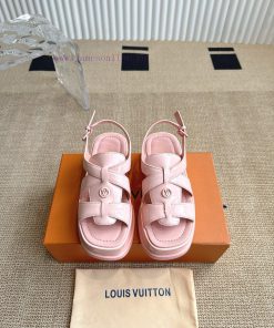 Louis Vuitton MAYA FLATFORM SandalsThis Maya Flatform Sandal Is Made Of Smooth Cowhide Leather 7twrfbt7