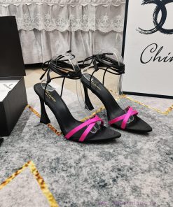 New Release - YSL Top Level2025 Official Website Synchronizes New Strap Style Empty High-heeled pv1rpcag