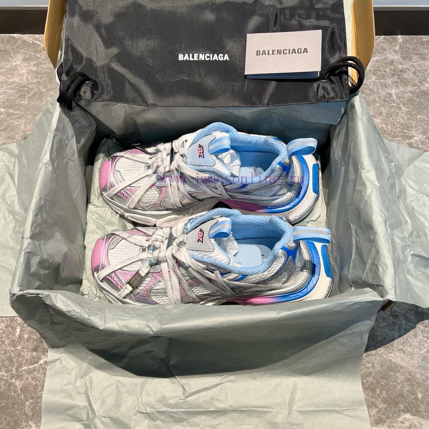 Top Balenciaga Balenciaga 3XL 2025 New Strap Blue Pink Spider ️ This Model Features A Comfortab 4lnr1mw5 - Image 4