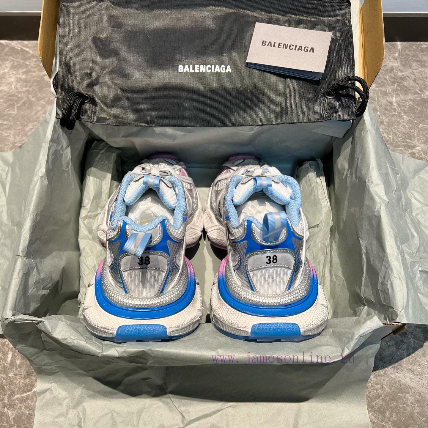 Top Balenciaga Balenciaga 3XL 2025 New Strap Blue Pink Spider ️ This Model Features A Comfortab 4lnr1mw5 - Image 9