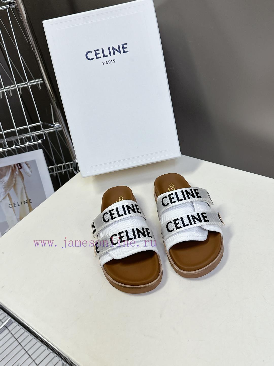 CELINE's New Spring And Summer Products Arc De Triomphe Retro Roman Sandals And Slippers Come I oqmdyjru
