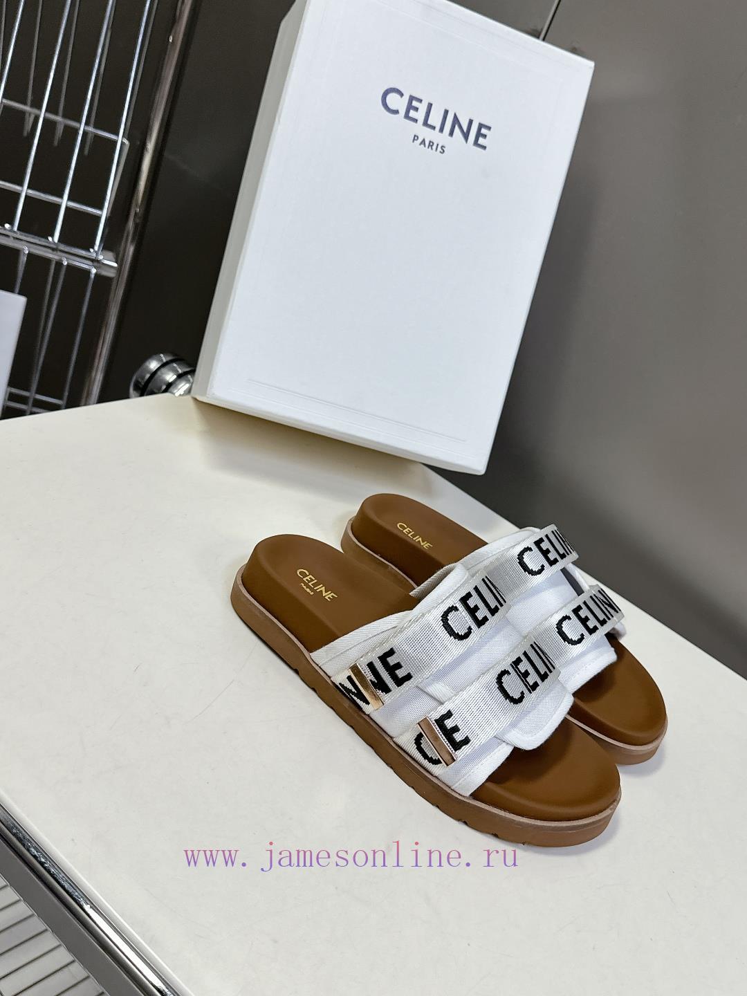 CELINE's New Spring And Summer Products Arc De Triomphe Retro Roman Sandals And Slippers Come I oqmdyjru - Image 3